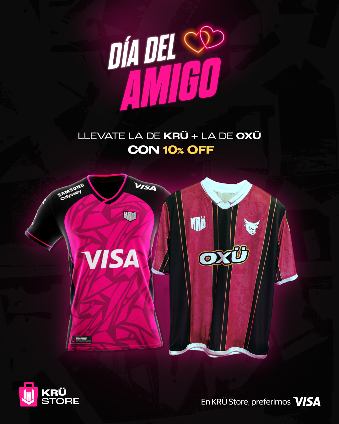 Camisetas Amigas - KRÜ + OXÜ