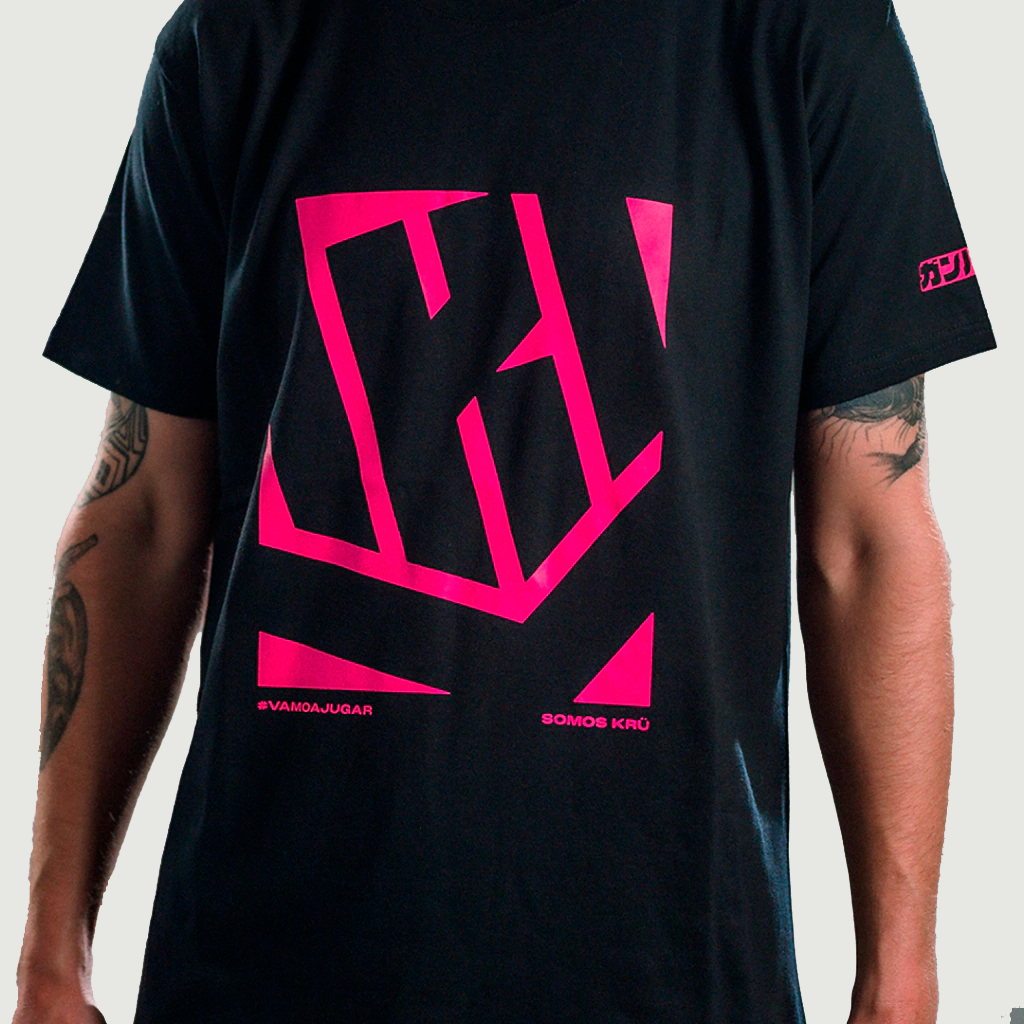 Remera Negra Urban Style - KRÜ